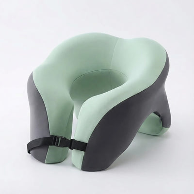 Ergonomic Memory Foam U-Shaped Travel and Nap Pillow