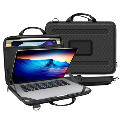 Premium EVA Hard Shell Laptop Case with Shoulder Strap – 12" & 14"