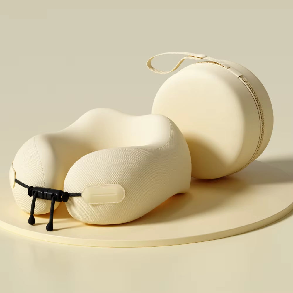 Portable Memory Foam Travel Neck Pillow