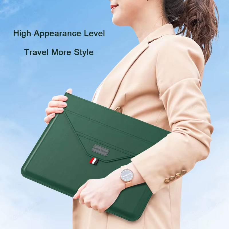 3-in-1 Ergonomic Laptop Sleeve and Stand