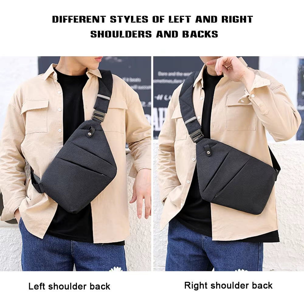 Slim Lightweight Crossbody Sling Chest Bag