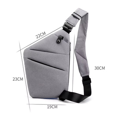 Slim Lightweight Crossbody Sling Chest Bag