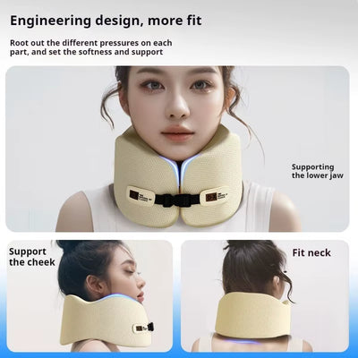 Memory Foam U-Shape Travel Neck Pillow with 5D Support