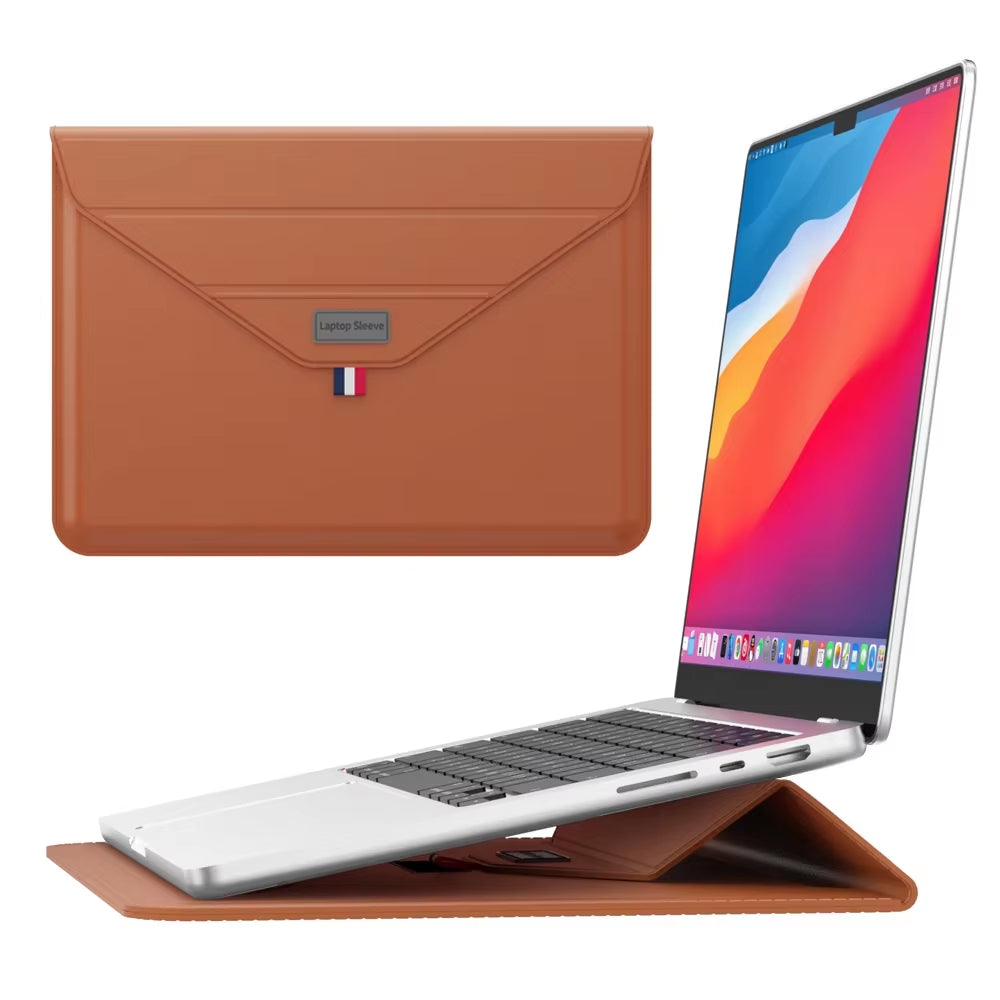 3-in-1 Ergonomic Laptop Sleeve and Stand