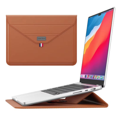3-in-1 Ergonomic Laptop Sleeve and Stand