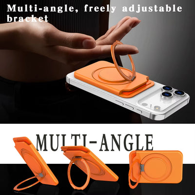 3-in-1 Magnetic Wallet Stand for iPhone