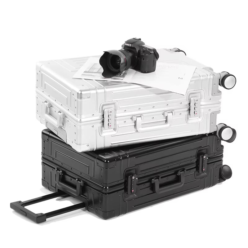 Ultimate All-Aluminum Magnesium Alloy Rolling Suitcase 2.0