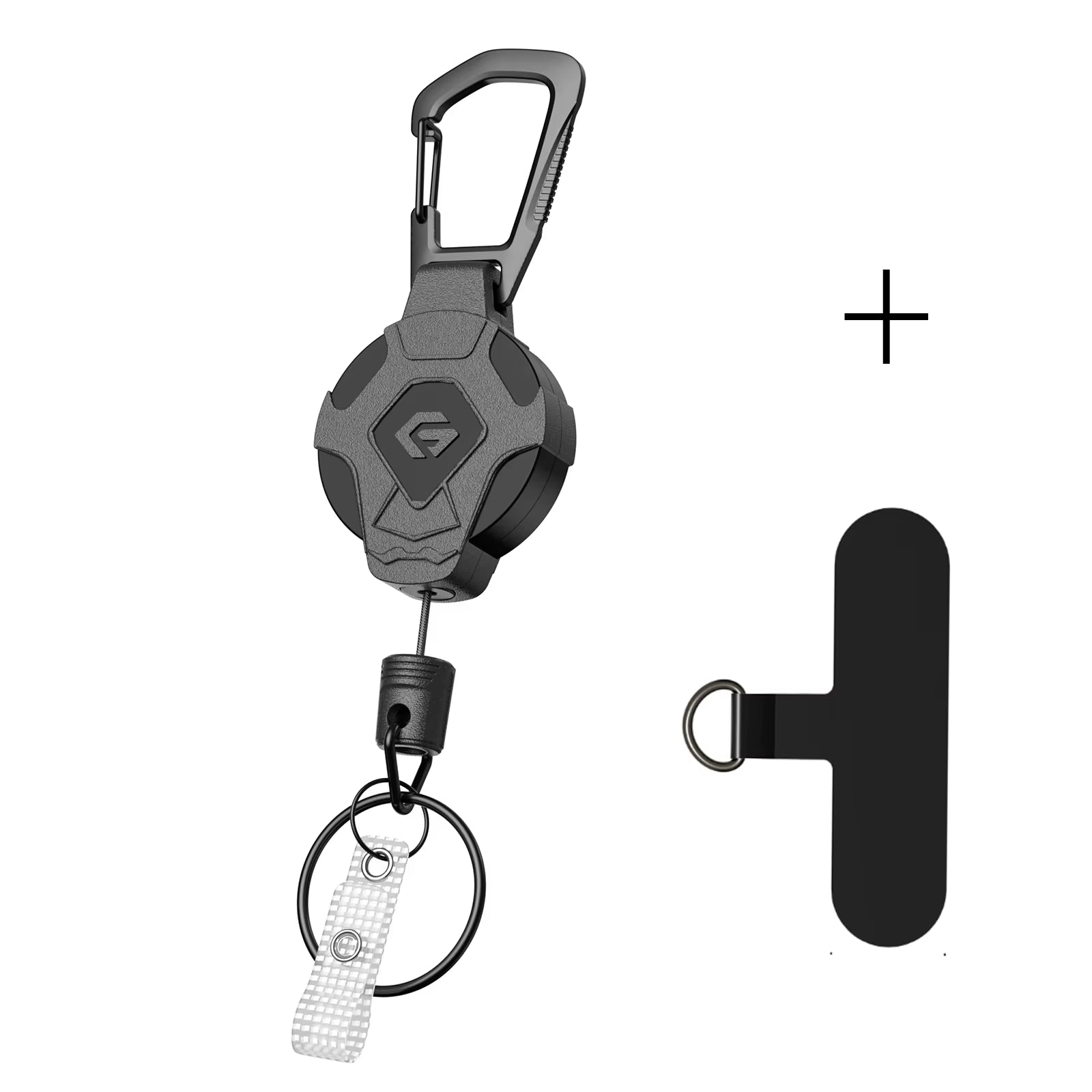 Heavy Duty Retractable Tactical Phone Keychain
