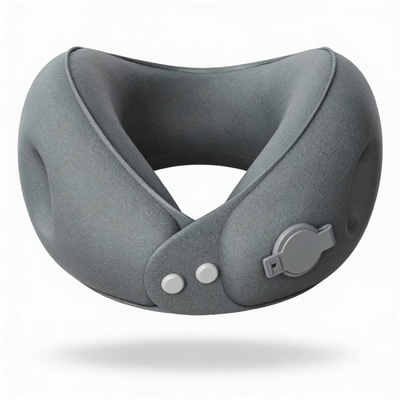 Portable Inflatable U-Shaped Travel Neck Pillow