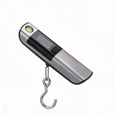 Portable Digital Luggage Scale with Built-in Ruler 50kg/110lbs