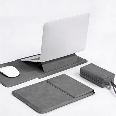 Multifunctional Magnetic Laptop Sleeve And Stand