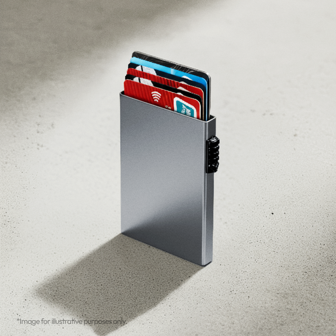 metal credit card sleeve Aluminum RFID Blocking Case/Wallet Slim Card Holder (Silver) Aluminum Credit Card Case ensuring it lasts a long time RFID Metal Credit Card Holder