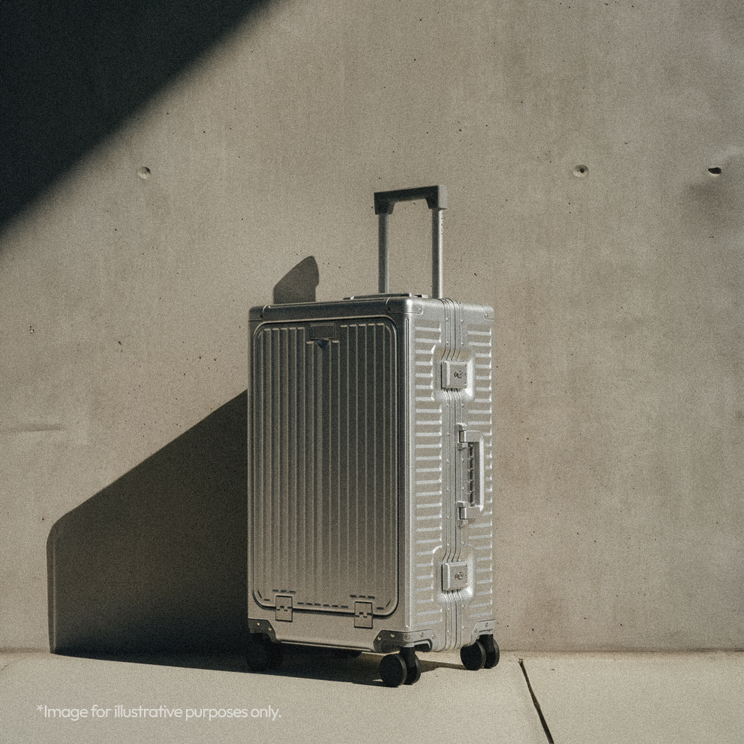 The Hyperion - Aerospace-Grade Aluminum Luggage
